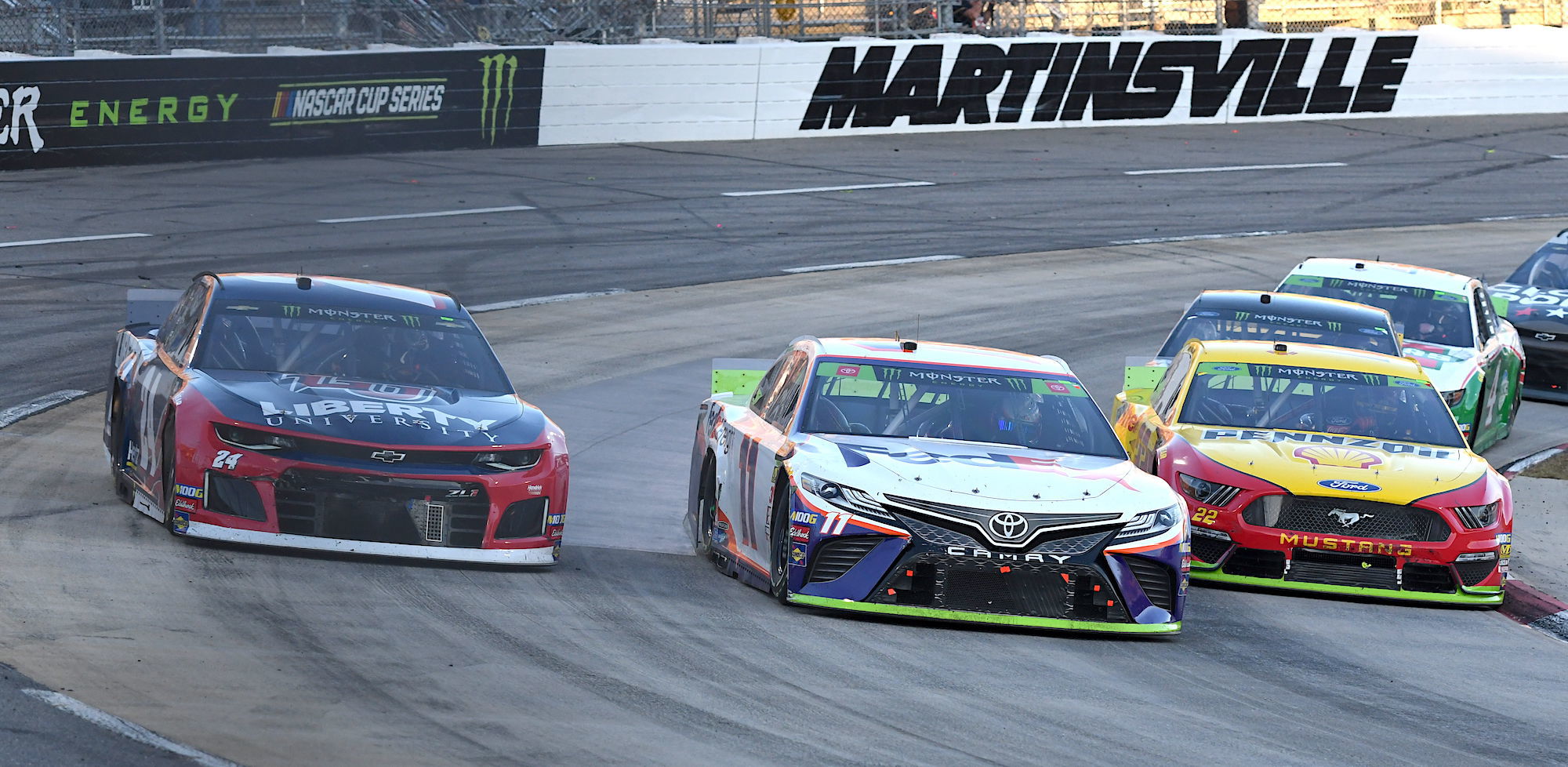Byron, Hamlin, Logano
